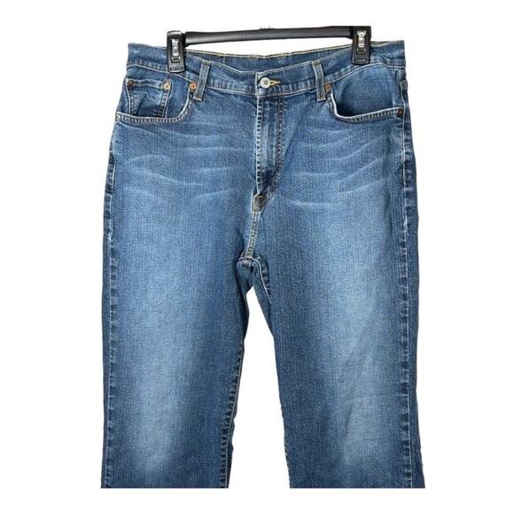 Lucky Brand Dungarees Y2K Bootcut Jeans Size 34 Short Gene Montesano Collection - Picture 3 of 13